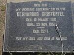 GOOSEN Gerhardus Christoffel 1910-1951
