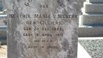 NIEKERK Beatrix Maria, van nee CILLIERS 1852-1912