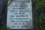 REICHHARDT Franz Joseph -1942 :: BONTHUYS Ria formerly REICHHARDT -1953