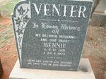 VENTER Bennie 1931-1973