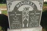 WINDELL Henry Edward 1911-1975 & Maria 1901-1980