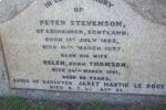 STEVENSON Peter 1862-1937 & Helen THOMSON -1951 :: LE ROUX Janet Martin -1985