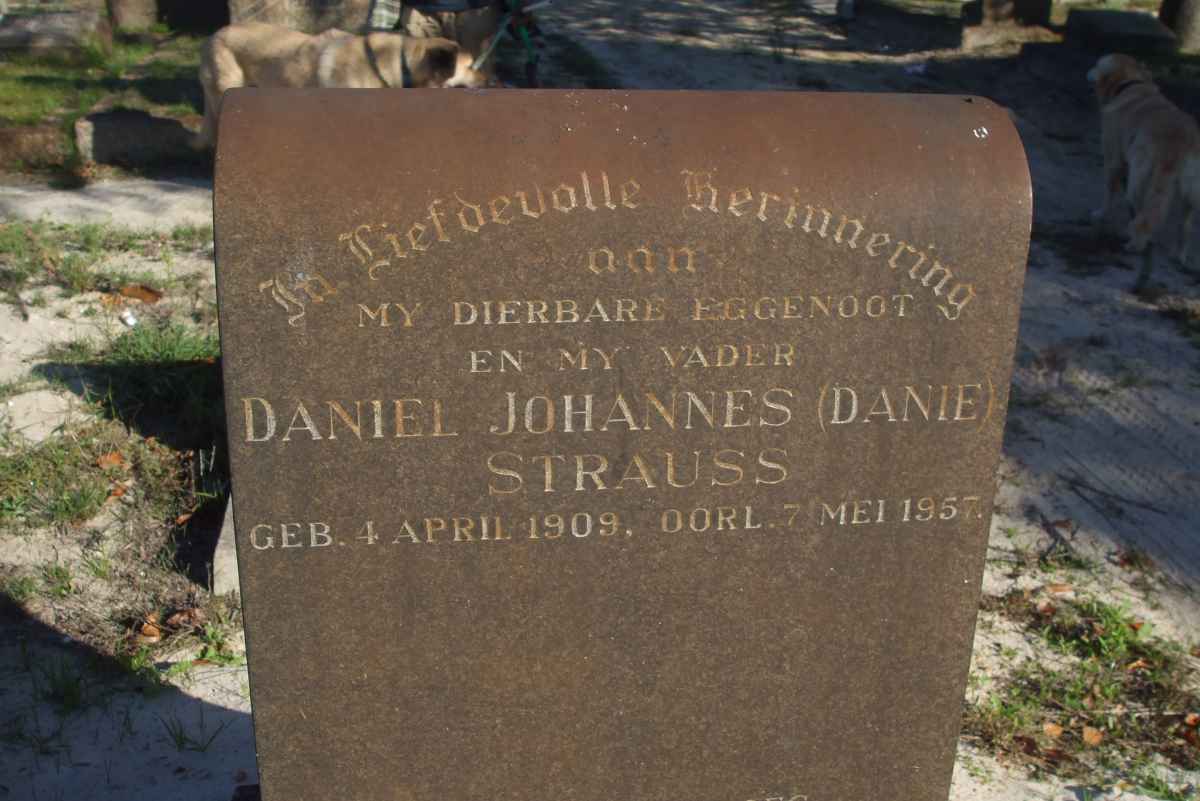 STRAUSS Daniel Johannes 1909-1957