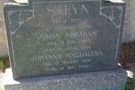 STEYN Johan Abraham 1871-1960 & Johanna Magdalena 1876-1952