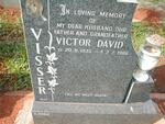 VISSER Victor David 1935-1986