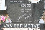 MERWE  Kobus, van der 1964-1997