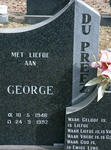 PREEZ George, du 1946-1992