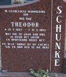 SCHUNKE Theodor 1937-1993
