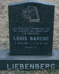 LIEBENBERG Louis Barend 1916-1993