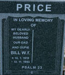 PRICE Bill W.F. 1915-1993