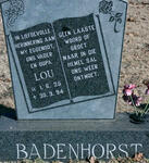 BADENHORST Lou 1925-1994