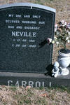 CARROLL Neville 1941-1995