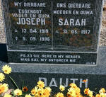 DAUTH Joseph 1919-1996 & Sarah 1917-