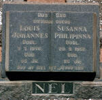 NEL Louis Johannes -1948 & Susanna Philipinna -1952