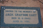 CARY Jack Grayson -1943