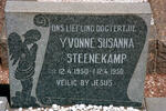 STEENKAMP Yvonne Susanna 1950-1950