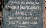 JARRETT Marjorie Carnell 1931-1933