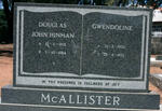 McALLISTER Douglas John Hinman 1915-1984 & Gwendoline 1906-1992