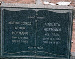 HOFMANN Morton George Arthur 1890-1952 & Augusta PAUL 1895-1971