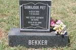 BEKKER Piet 1960-2003