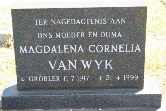 WYK Magdalena Cornelia,  van 1917-1999