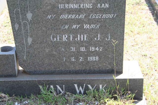 WYK Gertjie J.J., van 1942-1988