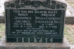 BOOYSE Johannes Jacobus 1899-1956 & Maria Christina Louisa NEL 1897-1972