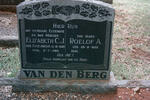 BERG Roelof A., van den 1885- & Elizabeth C.J. ENGELBRECHT 1888-1962