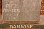 BARWISE Pieter Christiaan 1934-1978