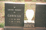 BOYES Chaviclia 1914-1975