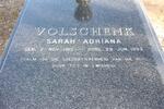 VOLSCHENK Sarah Adriana 1915-1993