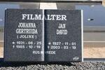 FILMATER Jan David 1927-2003 & Johanna Gertruida 1931-1985