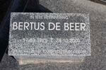 BEER Bertus, de 1925-2001