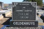 GELDENHUYS Johannes Albertus1936-1992