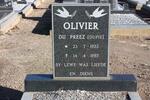 OLIVIER Du Preez 1923-1985