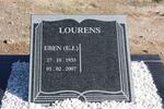 LOURENS E.J. 1933-2007