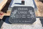 LANGE Frieda 1916-1998
