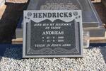 HENDRICKS Andreas 1966-2001