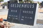 GELDENHUIS Nick 1912-1998 & Vossie 1914