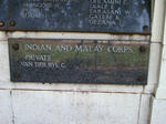12. Memorial for the Indian and Malay Corps