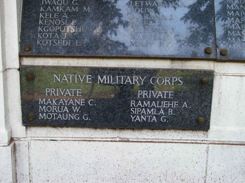 14. Memorial for the Native Military Corps