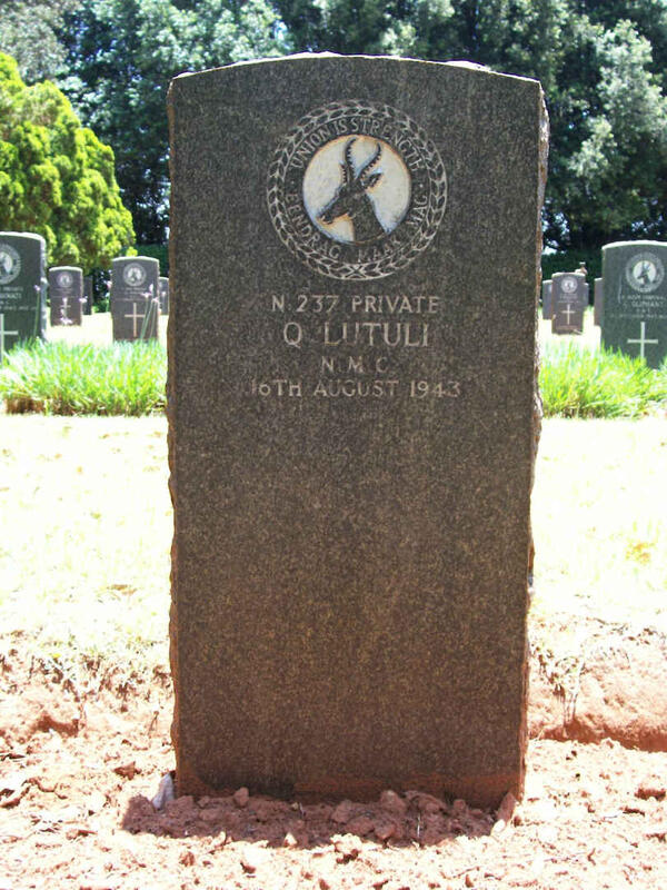 LUTULI Q. -1943