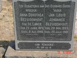 BEZUIDENHOUT Jan Louis Johannes 1869-1948 & Anna Dorothea DE LANGE 1876-1948