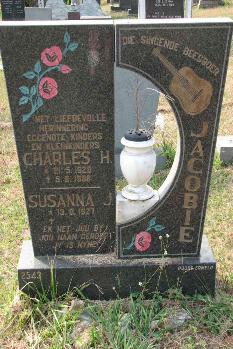 JACOBIE Charles H. 1928-1988 & Susanna J. 1927-