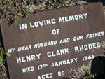 RHODES Henry Clark -1945 