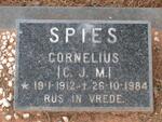 SPIES C.J.M. 1912-1984