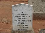 WENTZEL Lukas Abraham 1886-1942