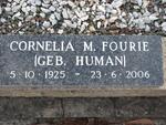 FOURIE Cornelia nee HUMAN 1925-2006