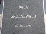 GROENEWALD Baba -1996
