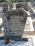 GROENEWALD  Marthinus J. 1919-1978
